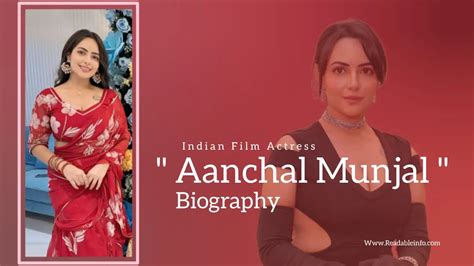 aanchal munjal biography examples