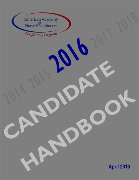 Full Download Aanp Candidate Handbook 