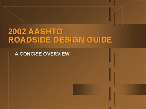 Aashto Roadside Design Guide 2002 Green