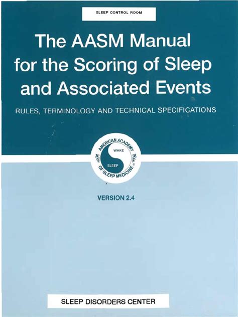 Full Download Aasm Manual For The Scoring Of Sleep 