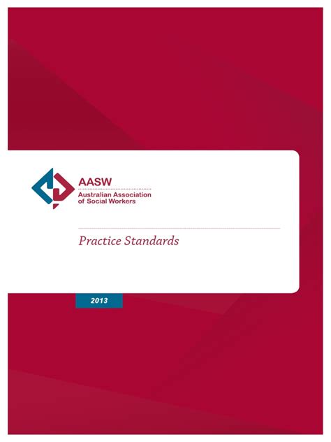 Aasw Practice Standards 2013