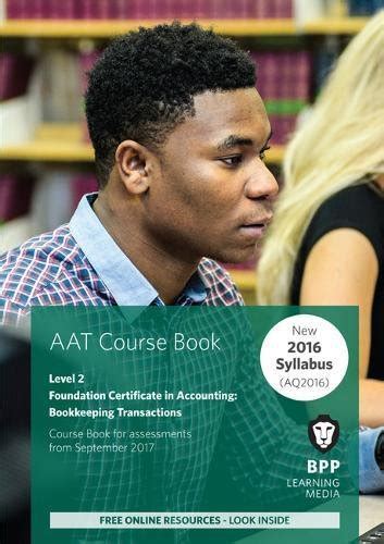 Download Aat Bookkeeping Transactions Coursebook 