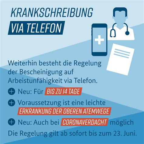 ab wann krankschreibung corona