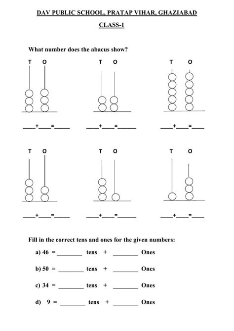 Abacus Online Worksheet Live Worksheets Abacus Practice Sheets Level 1 - Abacus Practice Sheets Level 1