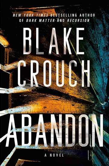 Abandon By Blake Crouch