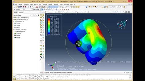 abaqus fsi co simulation example