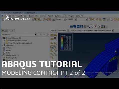 abaqus general contact tutorial