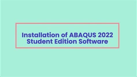 Abaqus Student Edition Tutorials