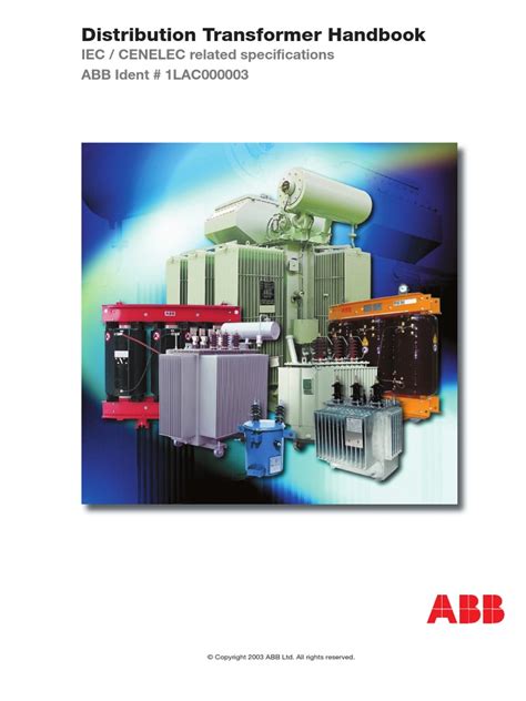 Abb Distribution Transformer Handbookstep7