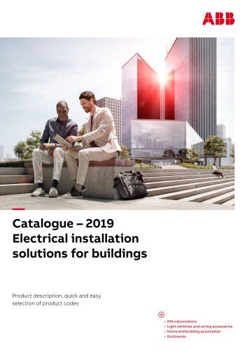 Abb Electrical Products Catalogue
