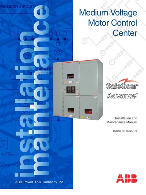 Abb Mcc Method Statement