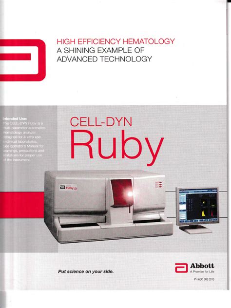 Abbott Cell Dyn Ruby Manual