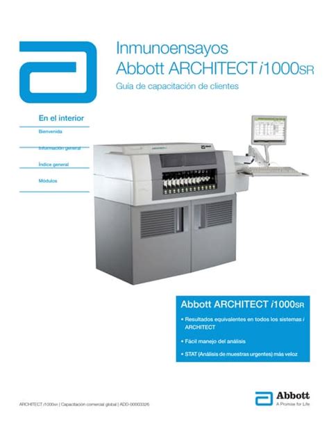 Download Abbott Architect I1000Sr Manual 