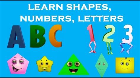 Abc Phonics Numbers Shapes Amp Colors Youtube Letters Numbers And Shapes - Letters Numbers And Shapes