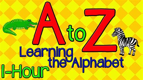 Abc Songs 1 Hour Alphabet Learning Animated Kids Abc First Grade - Abc First Grade