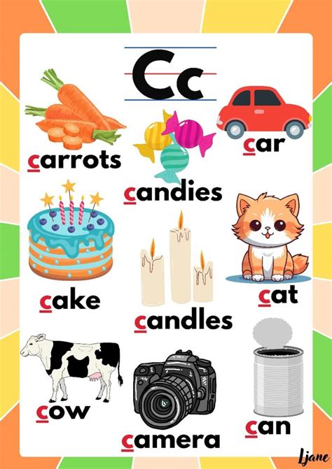 Abc Words Cc Is For Abc Animals From A To Z For K