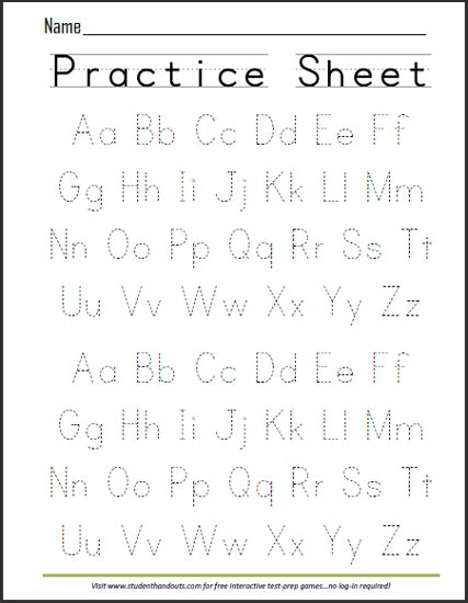 Abcs Dashed Letters Alphabet Writing Practice Worksheet Student Small Abcd Writing Practice - Small Abcd Writing Practice