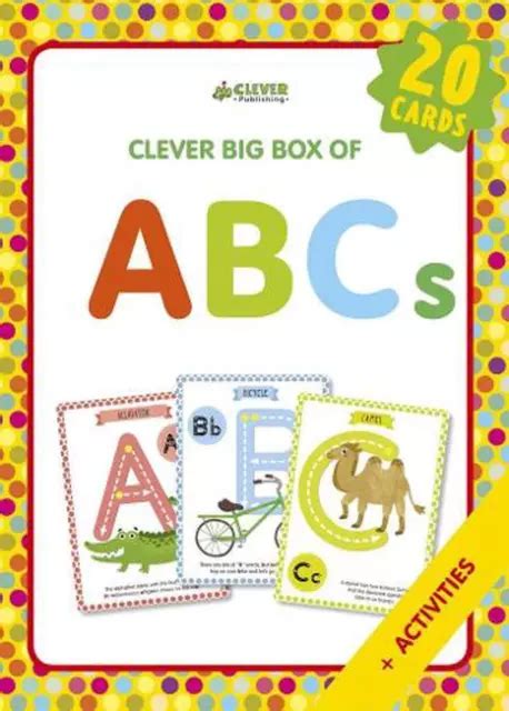 abcs memory flash cards clever big box of
