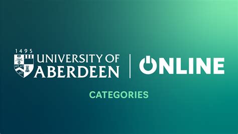 Abdn Ac Uk Course Catalogue