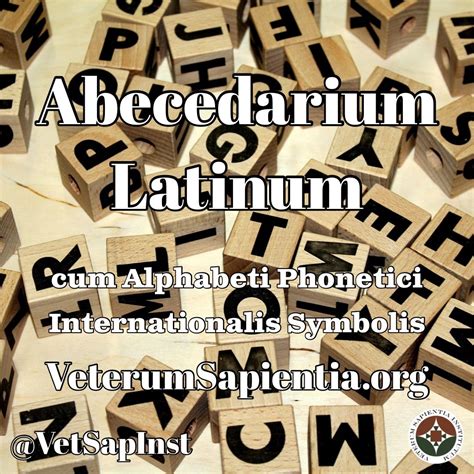 abecedarium latinum