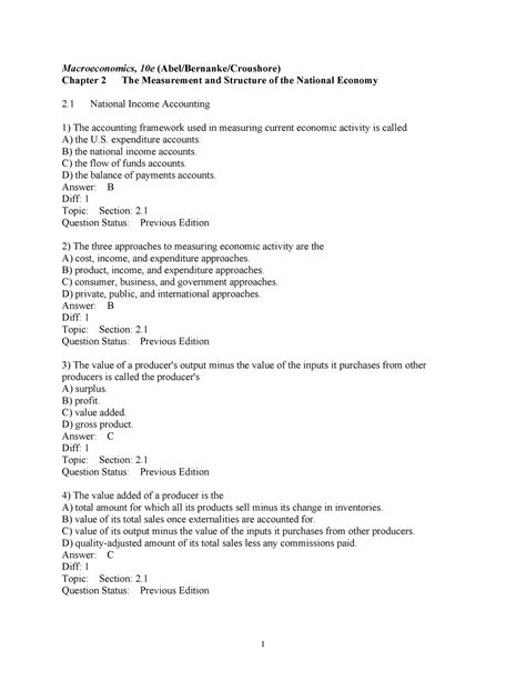 Full Download Abel Bernanke Chapter2 Answer 