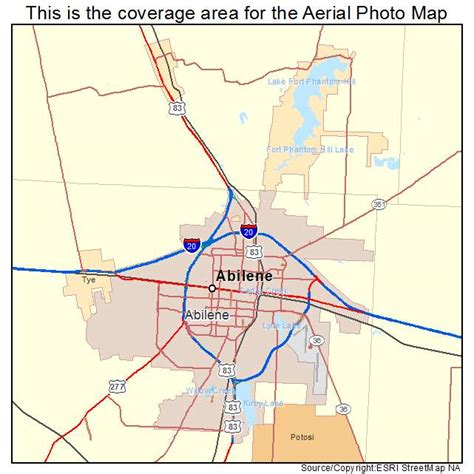Abilene Tx Map