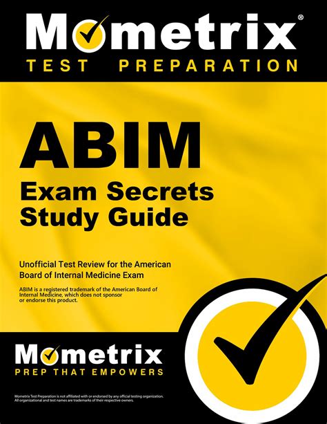 Abim Exam Secrets Study Guide Abim Test Review For The American Board Of Internal Medicine Exam