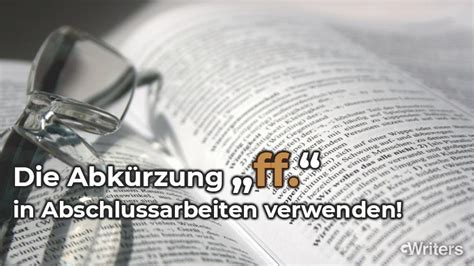 abkürzung ff englisch