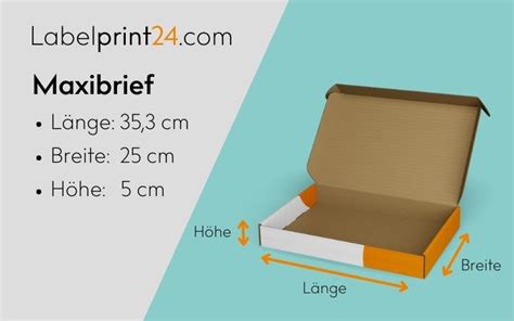abmessungen maxibrief plus
