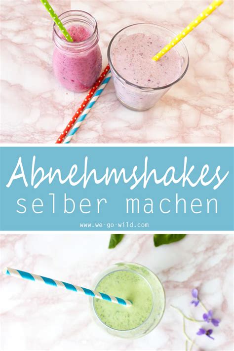 abnehm shakes selber machen