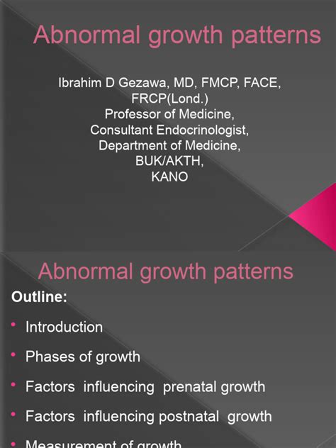 Abnormal Growth Patterns In Their Hair