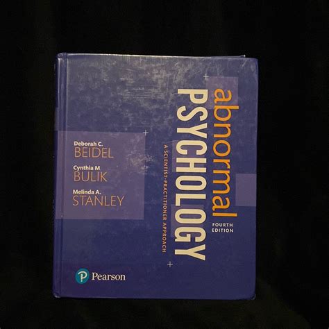 abnormal psychology beidel stanley
