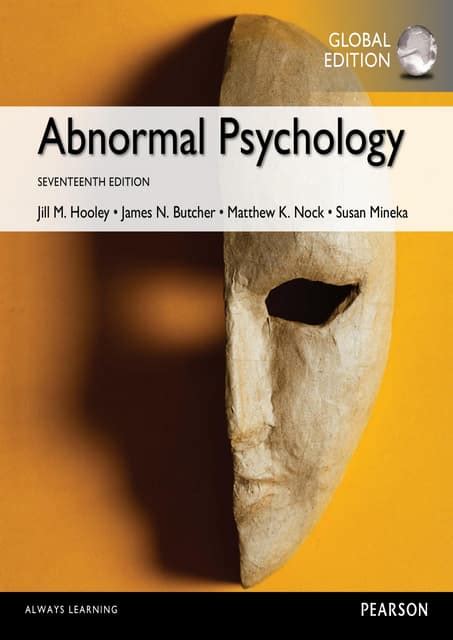 Abnormal Psychology Pdf
