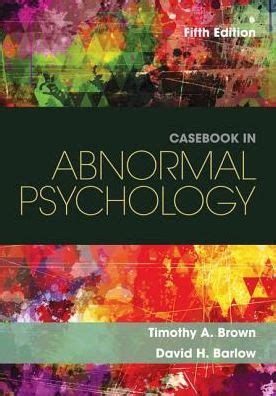 Read Abnormal Psychology Barlow 5Th Edition 