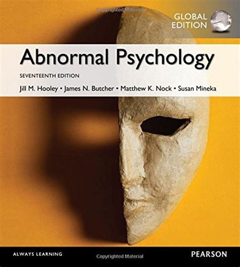 Full Download Abnormal Psychology Butcher 15 Edition 