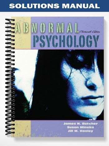 Download Abnormal Psychology Butcher Study Guide 