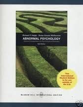 Download Abnormal Psychology By Halgin 6Th Edition 