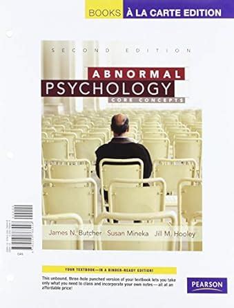 Read Abnormal Psychology Core Concepts 2Nd Edition 