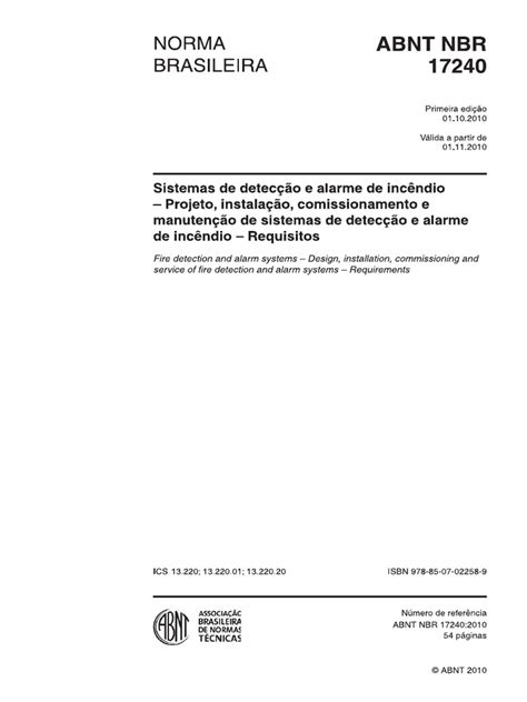 abnt nbr 17240