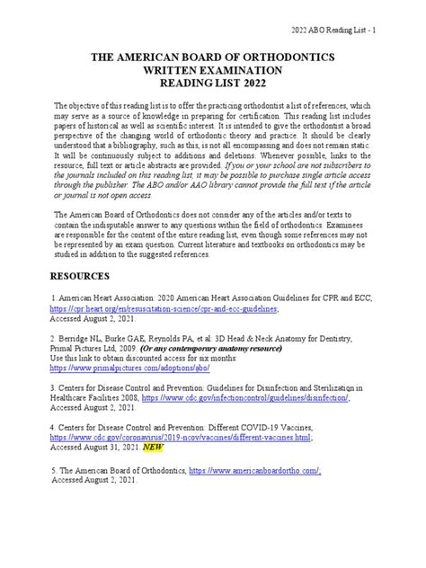 Abo Reading List 2022