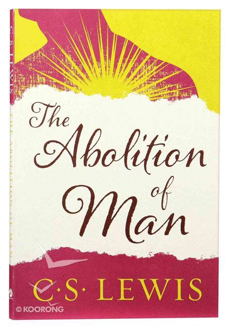 Abolition Of Man