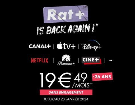 Abonnement Rat