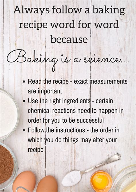 About Baking Is A Science Baking Science Experiments - Baking Science Experiments