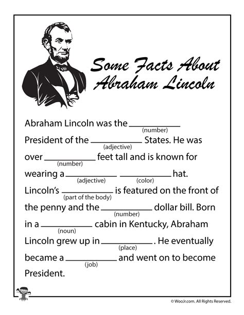 Abraham Lincoln Activities For 2nd Grade   Abraham Lincoln President 039 S Day Paper Craft - Abraham Lincoln Activities For 2nd Grade