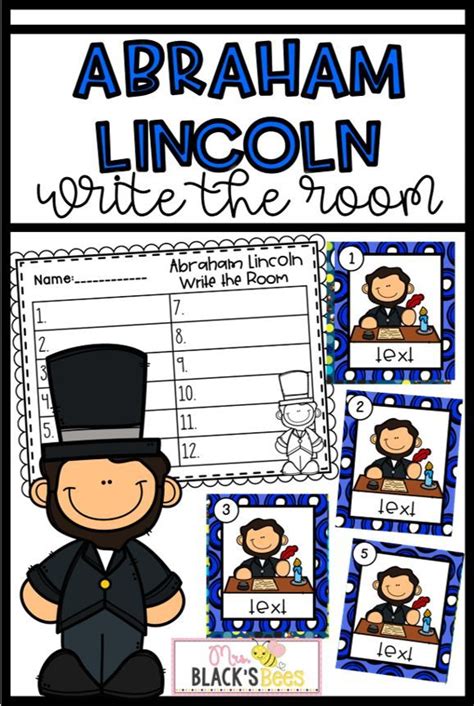 Abraham Lincoln First Grade Packet By Mrs Cowmans Abraham Lincoln Worksheet 11th Grade - Abraham Lincoln Worksheet 11th Grade