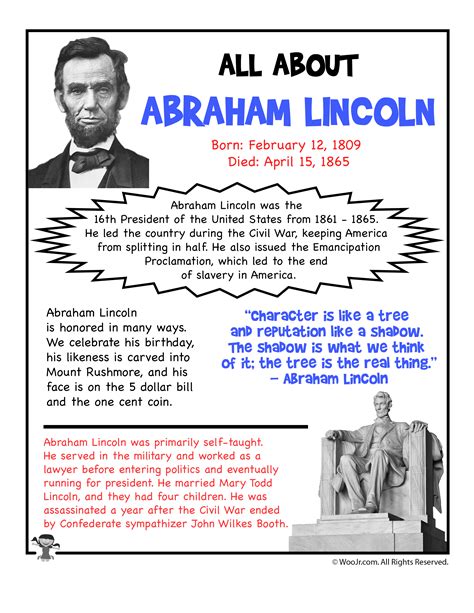 Abraham Lincoln Informational Text And Activities My Abraham Lincoln Activities For 2nd Grade - Abraham Lincoln Activities For 2nd Grade