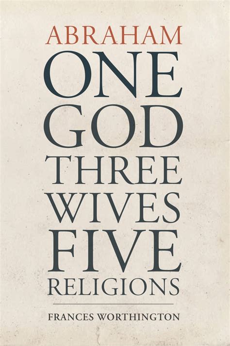 abraham one god three wives five religions englis