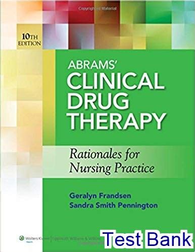 Full Download Abrams Clinical Drug Therapy 10Th Edition 