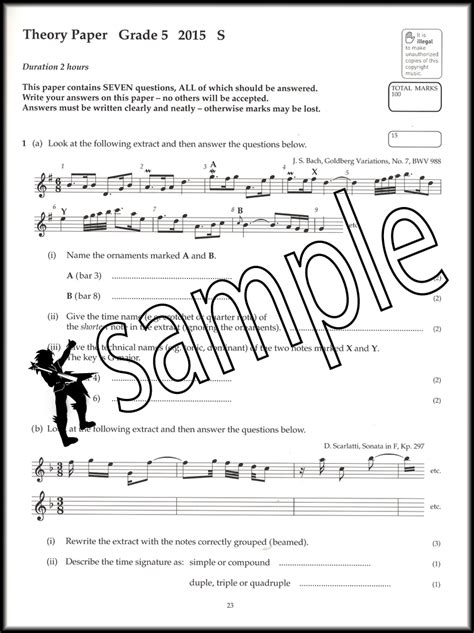 Read Abrsm Grade 5 Theory Past Papers 