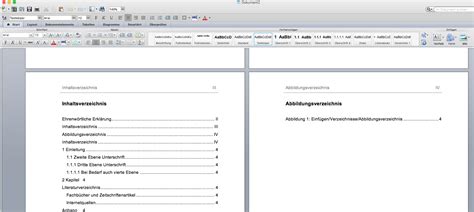 abschlussarbeit formatieren